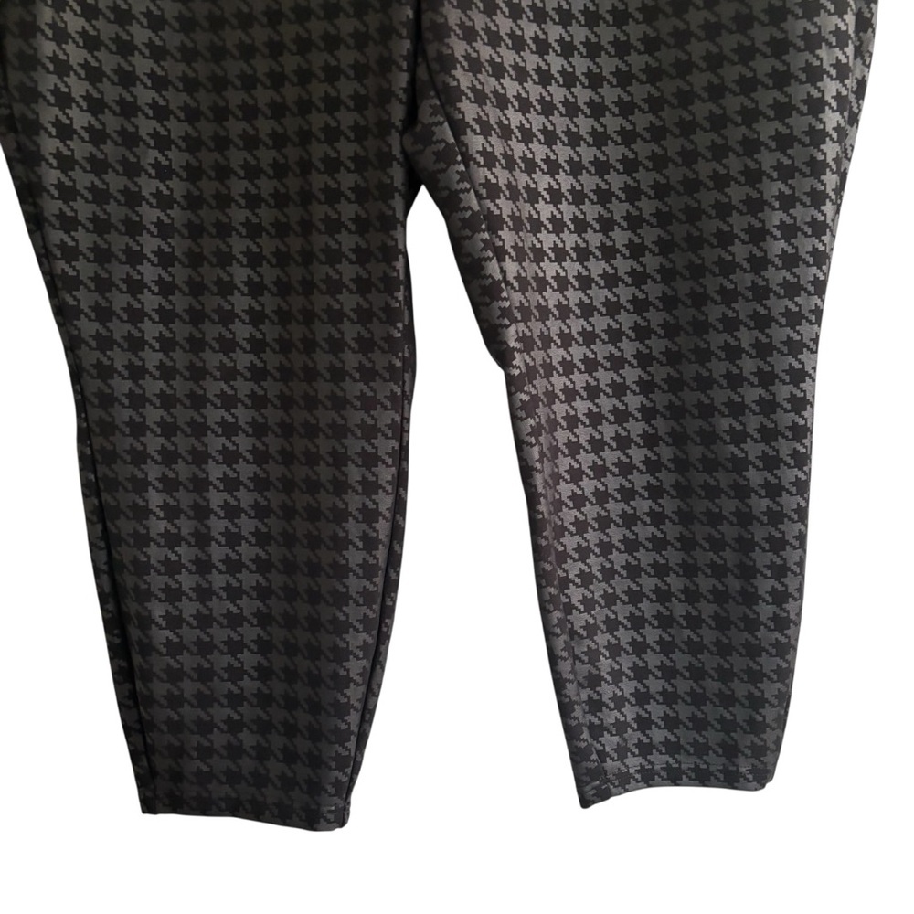 Torrid Pull-On Pocket Pixie Pants Houndstooth Pri… - image 4